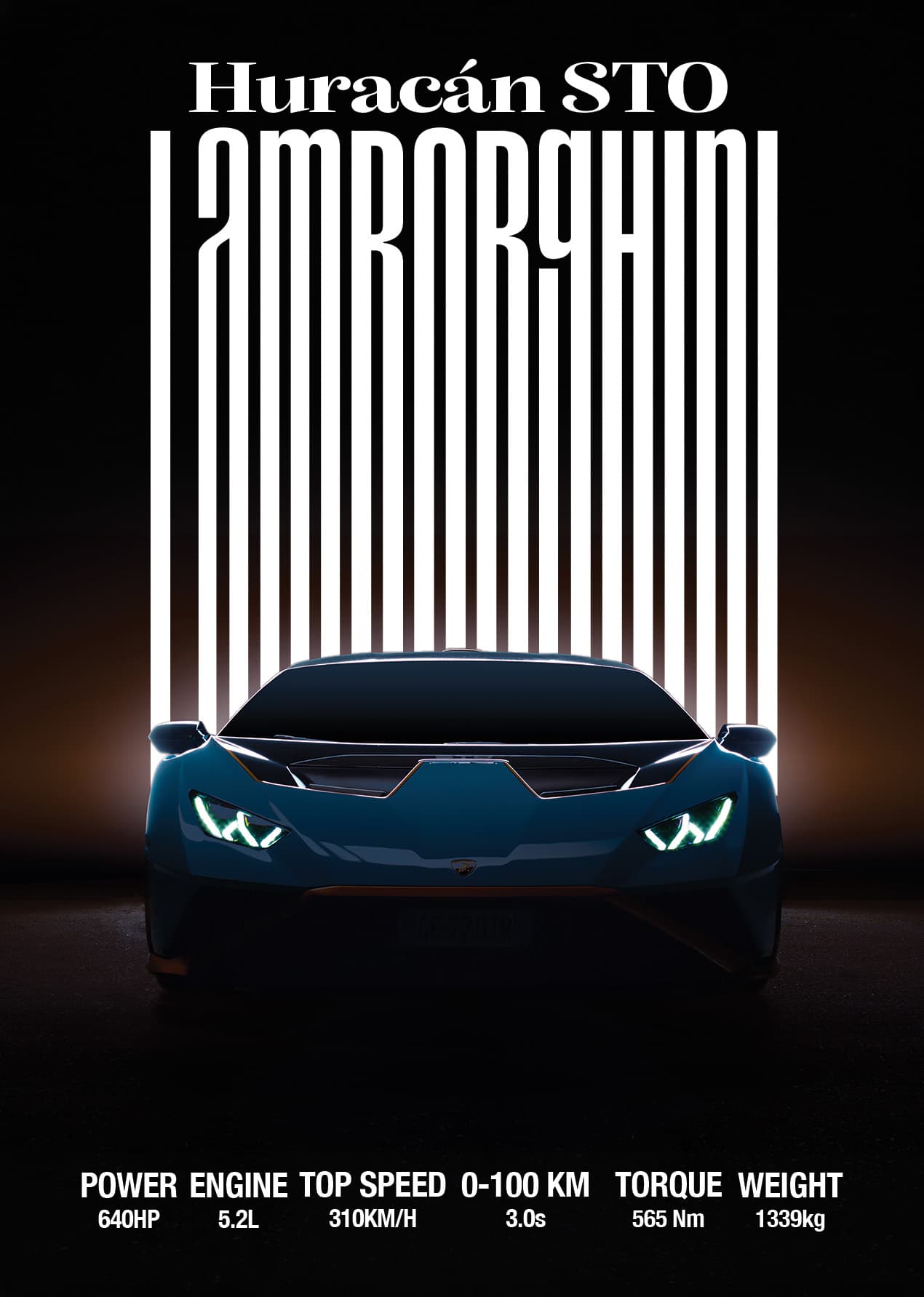 Huracan — black
